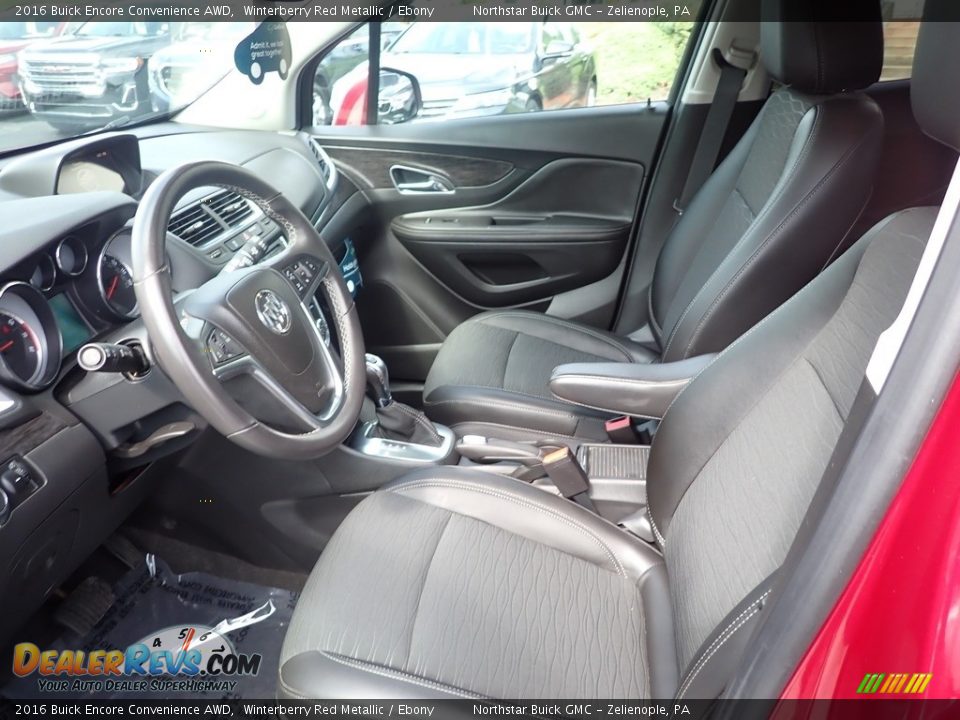 Front Seat of 2016 Buick Encore Convenience AWD Photo #19