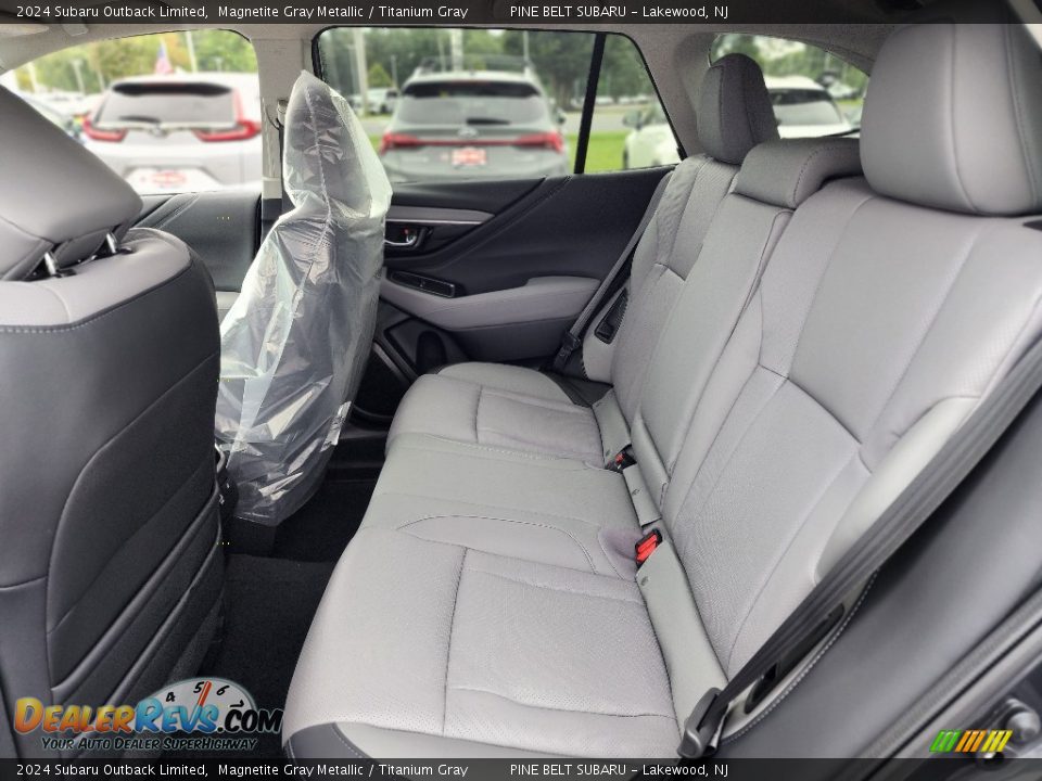 Rear Seat of 2024 Subaru Outback Limited Photo #7