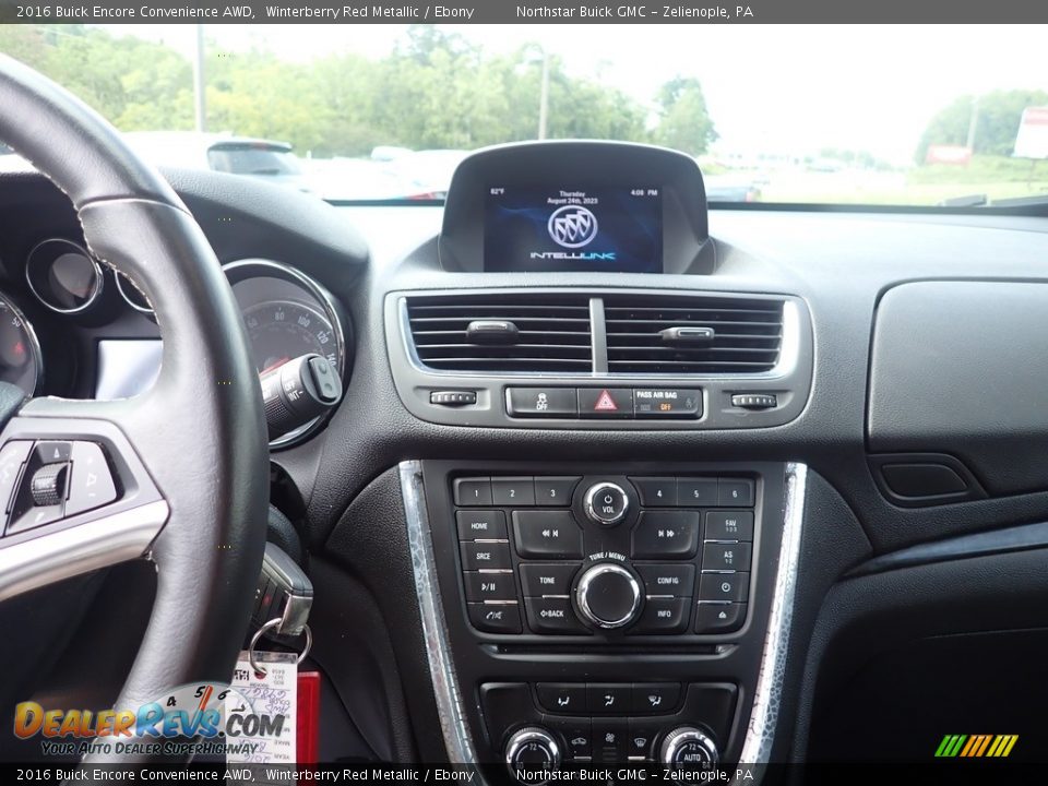 2016 Buick Encore Convenience AWD Winterberry Red Metallic / Ebony Photo #22