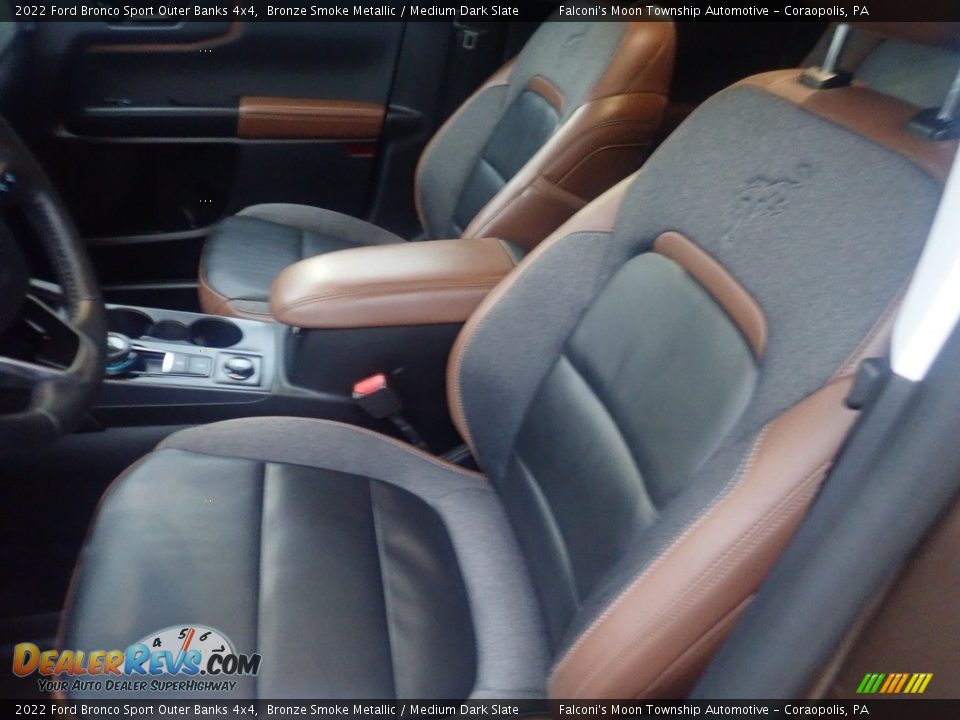 2022 Ford Bronco Sport Outer Banks 4x4 Bronze Smoke Metallic / Medium Dark Slate Photo #18