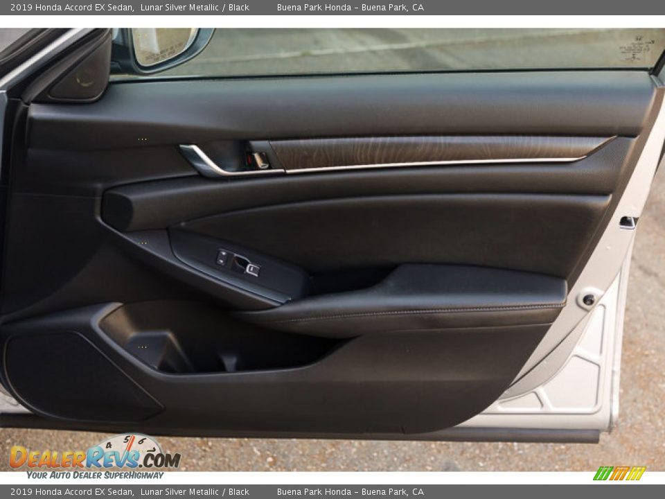2019 Honda Accord EX Sedan Lunar Silver Metallic / Black Photo #34