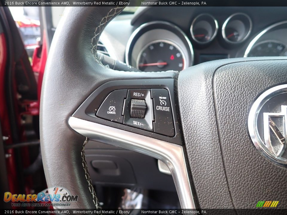 2016 Buick Encore Convenience AWD Steering Wheel Photo #28