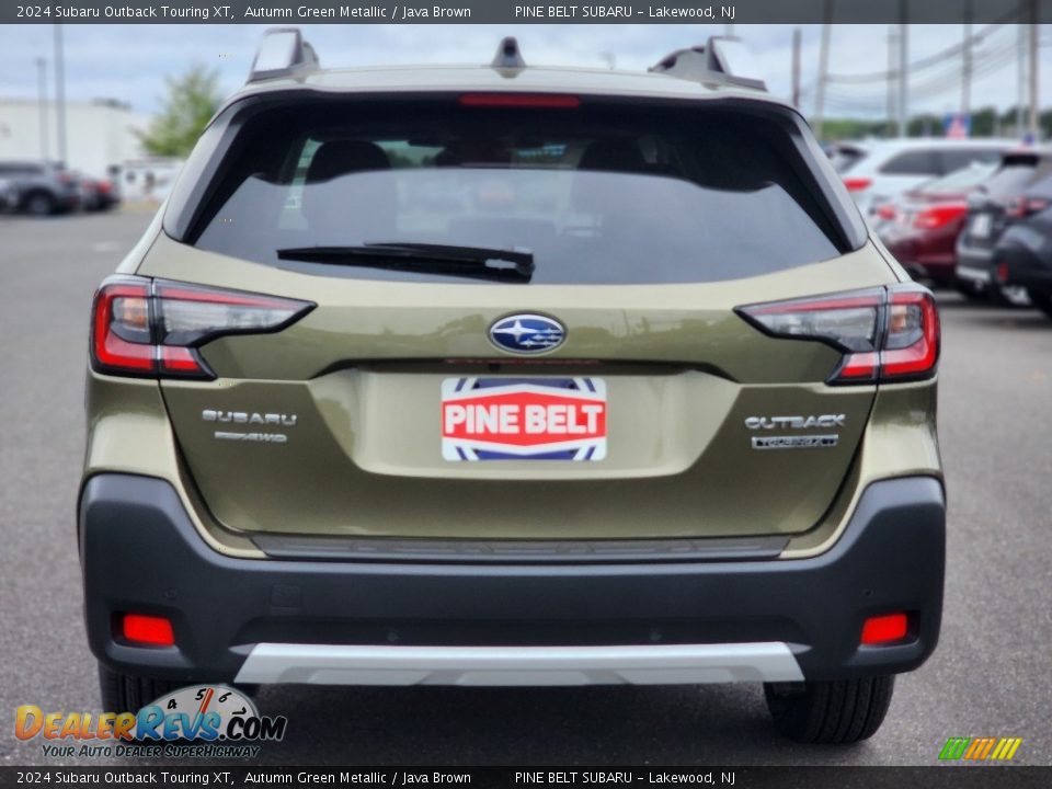 2024 Subaru Outback Touring XT Autumn Green Metallic / Java Brown Photo #6