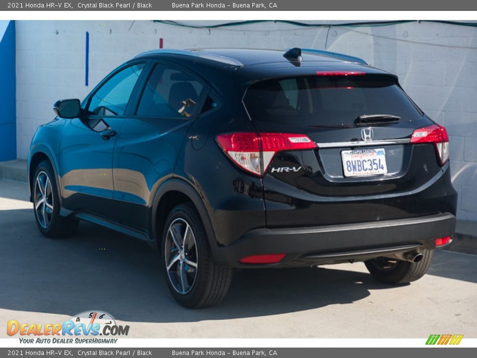 2021 Honda HR-V EX Crystal Black Pearl / Black Photo #2