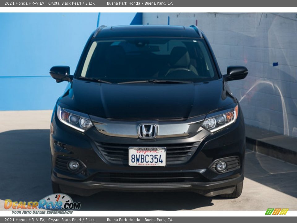 2021 Honda HR-V EX Crystal Black Pearl / Black Photo #7