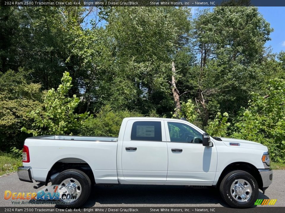 Bright White 2024 Ram 2500 Tradesman Crew Cab 4x4 Photo #5