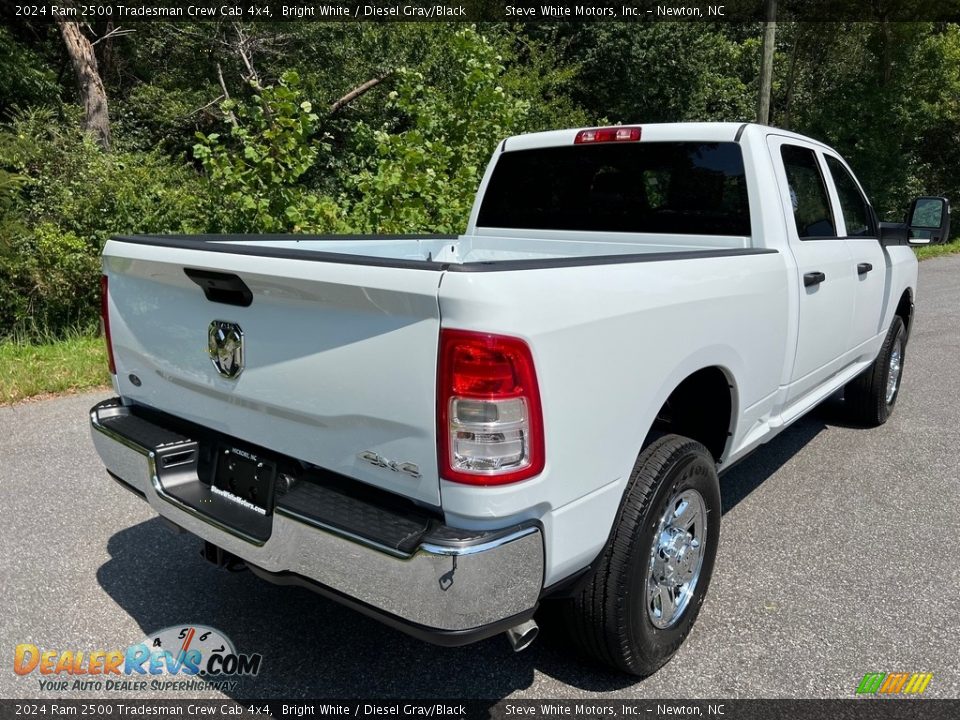 2024 Ram 2500 Tradesman Crew Cab 4x4 Bright White / Diesel Gray/Black Photo #6