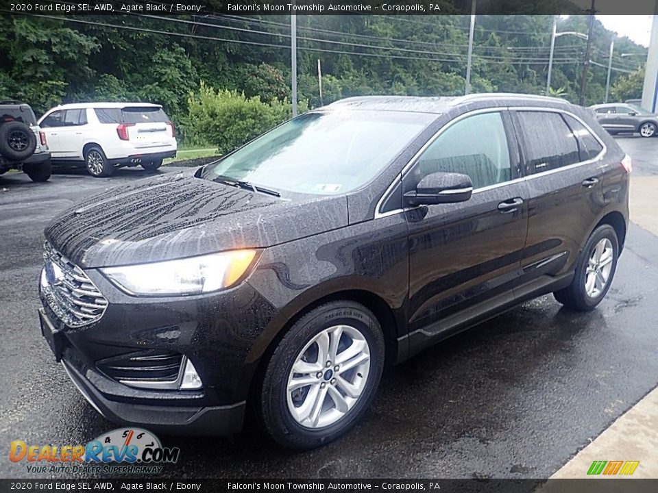 2020 Ford Edge SEL AWD Agate Black / Ebony Photo #6