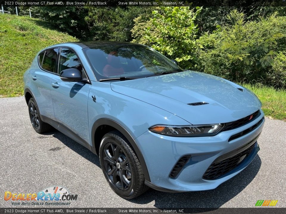 Front 3/4 View of 2023 Dodge Hornet GT Plus AWD Photo #4