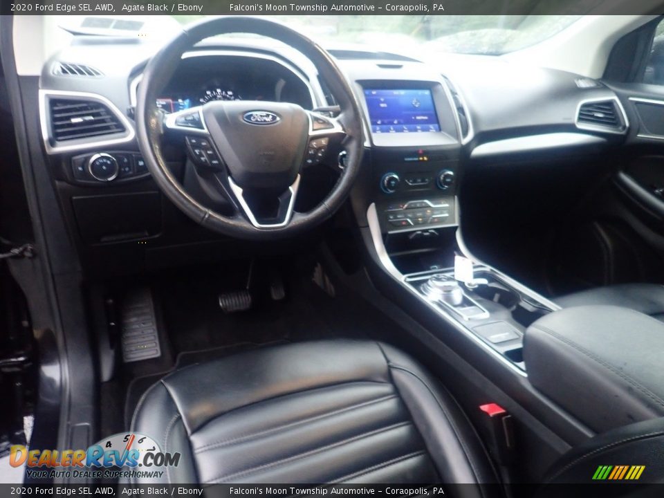 2020 Ford Edge SEL AWD Agate Black / Ebony Photo #18