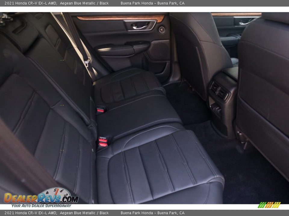 2021 Honda CR-V EX-L AWD Aegean Blue Metallic / Black Photo #20