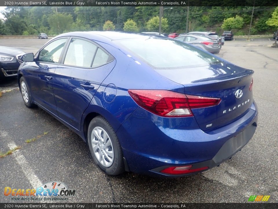 2020 Hyundai Elantra SE Lakeside Blue / Gray Photo #2