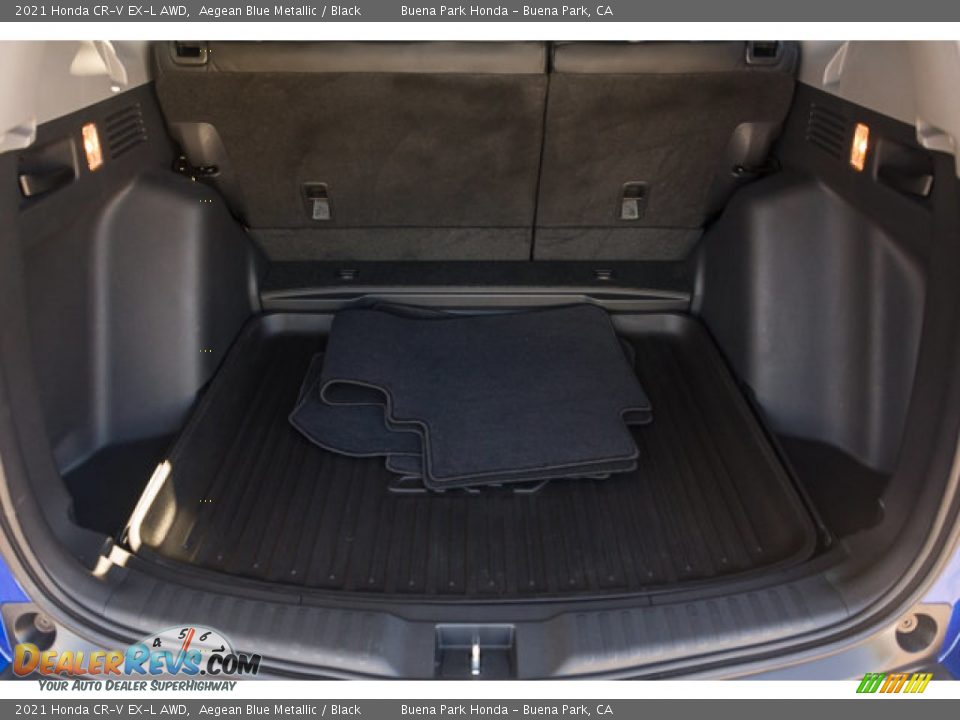 2021 Honda CR-V EX-L AWD Aegean Blue Metallic / Black Photo #30