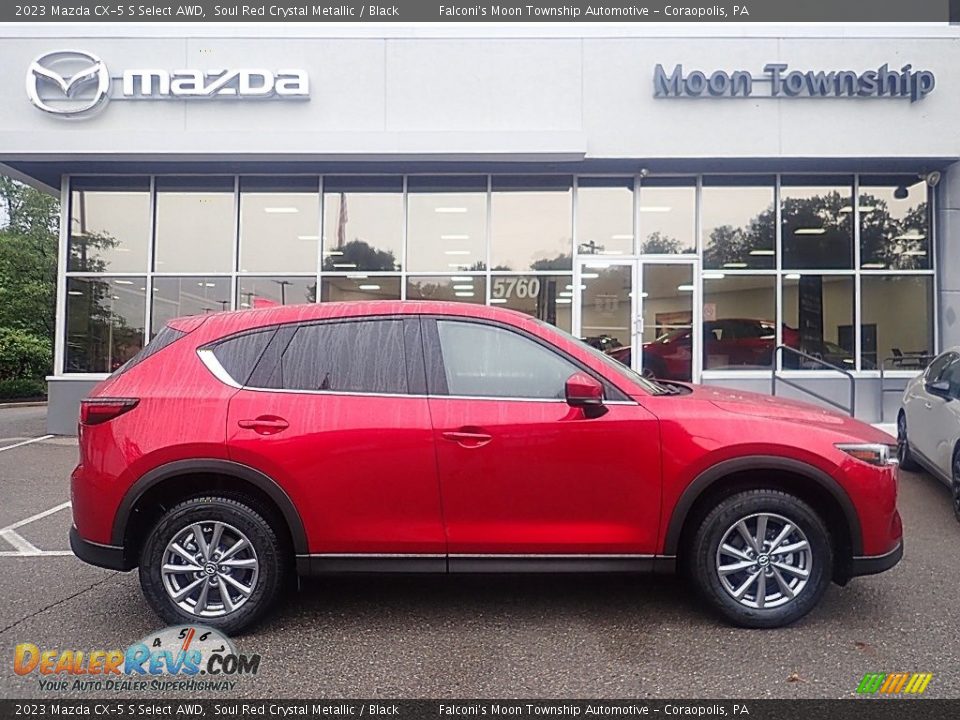 2023 Mazda CX-5 S Select AWD Soul Red Crystal Metallic / Black Photo #1