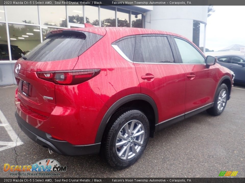 2023 Mazda CX-5 S Select AWD Soul Red Crystal Metallic / Black Photo #2