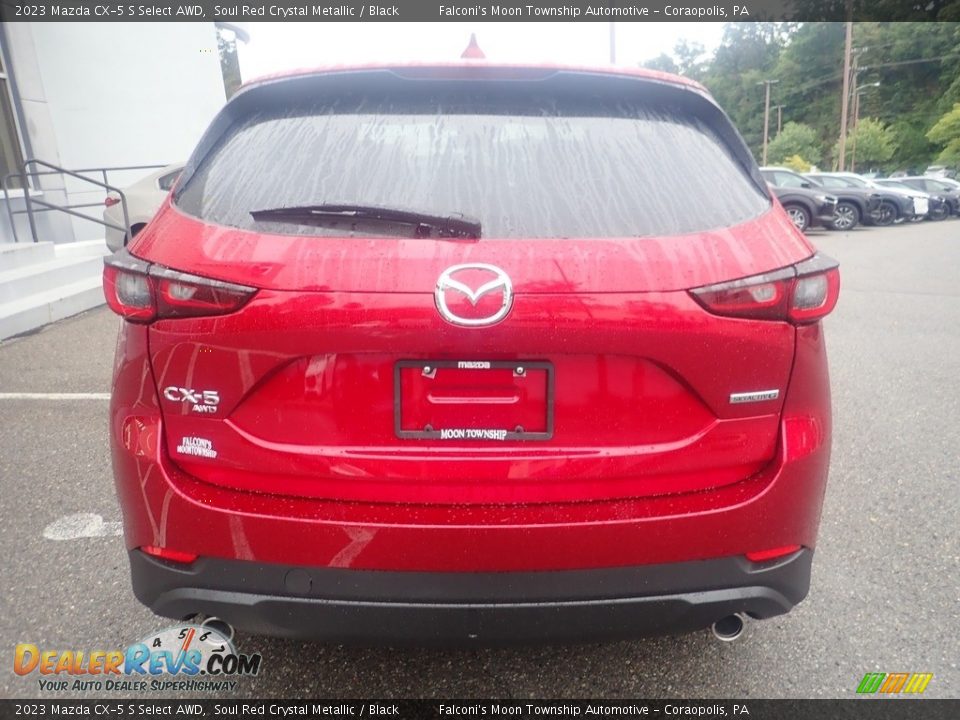 2023 Mazda CX-5 S Select AWD Soul Red Crystal Metallic / Black Photo #3