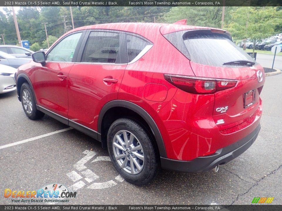 2023 Mazda CX-5 S Select AWD Soul Red Crystal Metallic / Black Photo #5