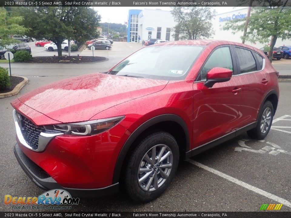 2023 Mazda CX-5 S Select AWD Soul Red Crystal Metallic / Black Photo #7