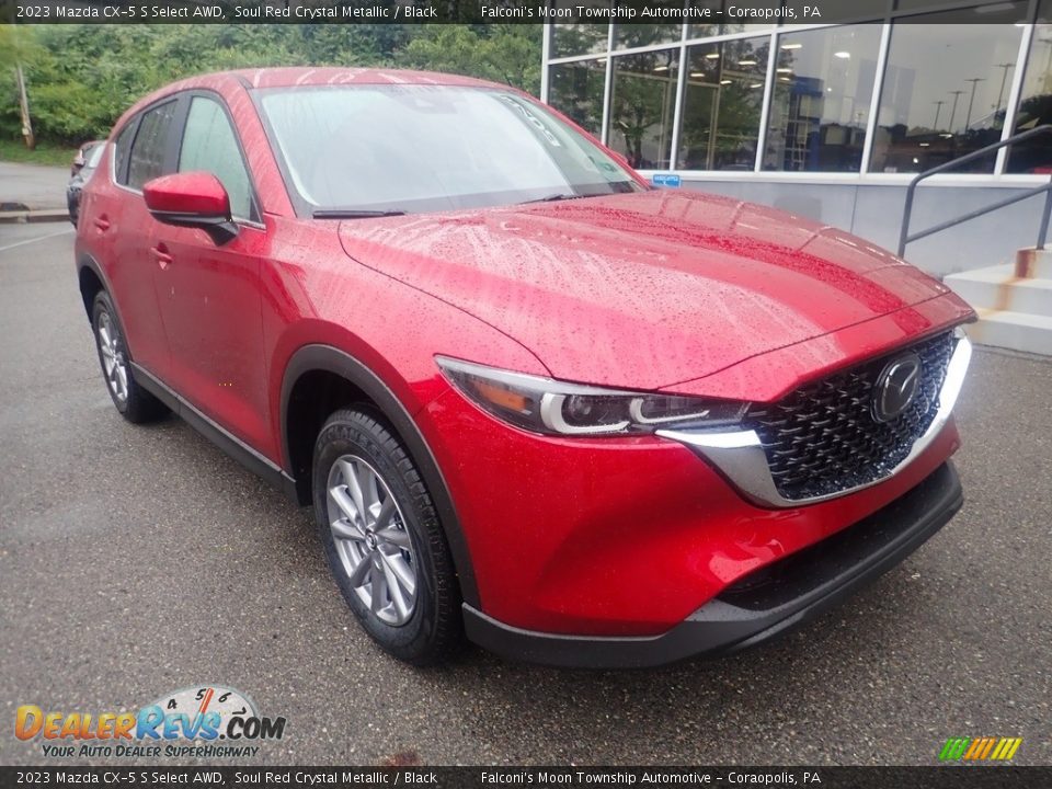 2023 Mazda CX-5 S Select AWD Soul Red Crystal Metallic / Black Photo #9