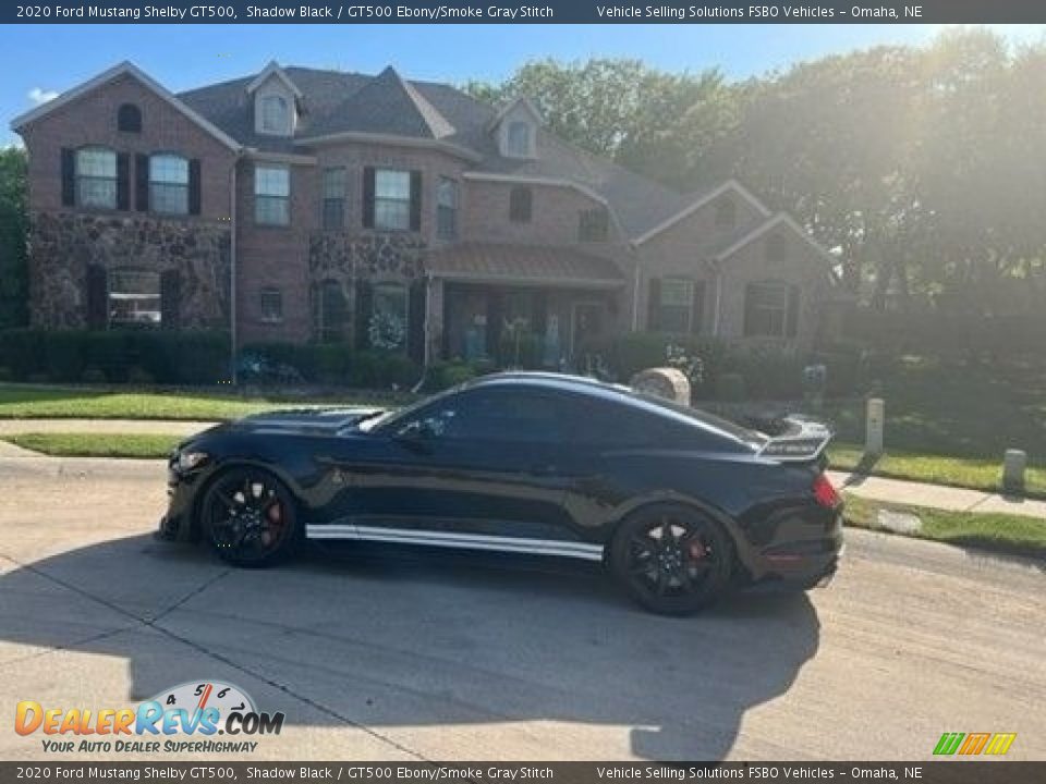 2020 Ford Mustang Shelby GT500 Shadow Black / GT500 Ebony/Smoke Gray Stitch Photo #2