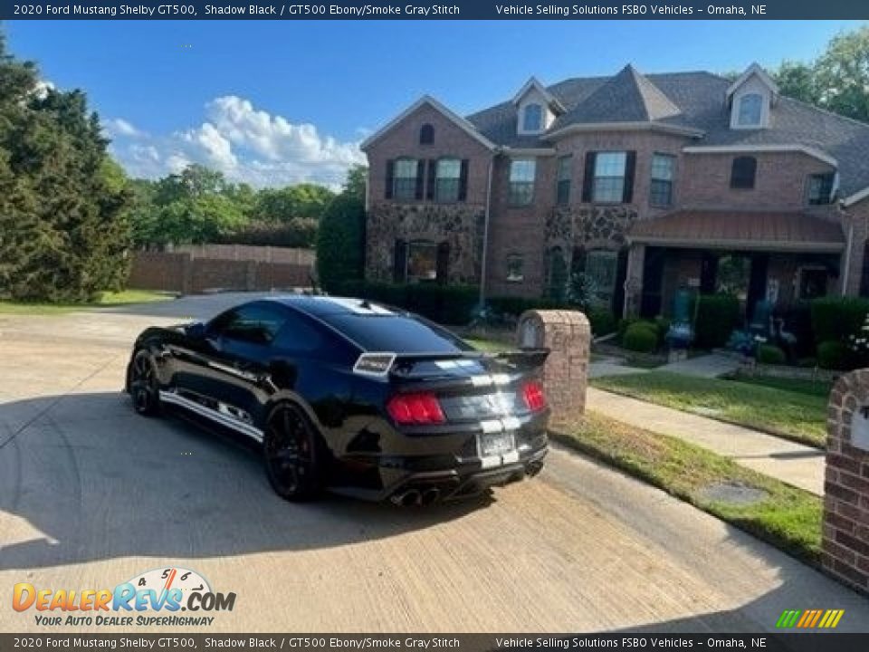 2020 Ford Mustang Shelby GT500 Shadow Black / GT500 Ebony/Smoke Gray Stitch Photo #5