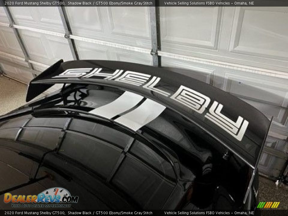 2020 Ford Mustang Shelby GT500 Shadow Black / GT500 Ebony/Smoke Gray Stitch Photo #8