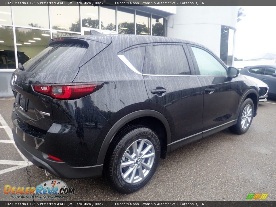 2023 Mazda CX-5 S Preferred AWD Jet Black Mica / Black Photo #2