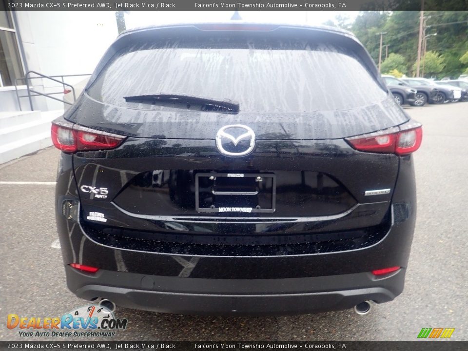 2023 Mazda CX-5 S Preferred AWD Jet Black Mica / Black Photo #3