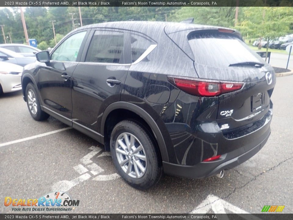 2023 Mazda CX-5 S Preferred AWD Jet Black Mica / Black Photo #5