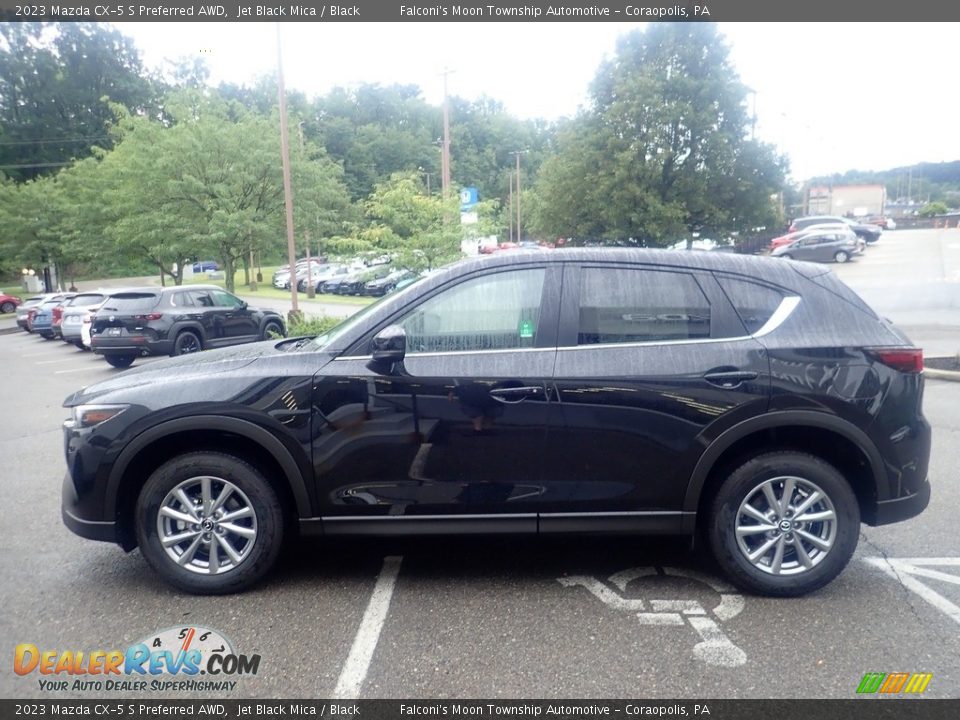 2023 Mazda CX-5 S Preferred AWD Jet Black Mica / Black Photo #6