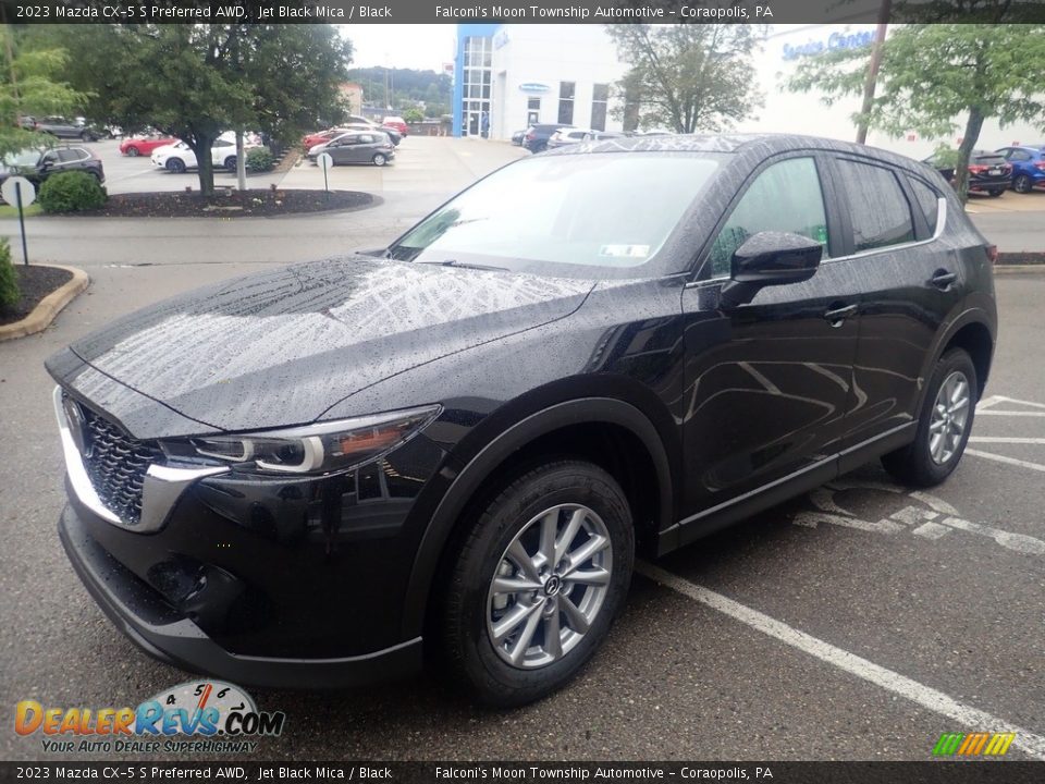 2023 Mazda CX-5 S Preferred AWD Jet Black Mica / Black Photo #7