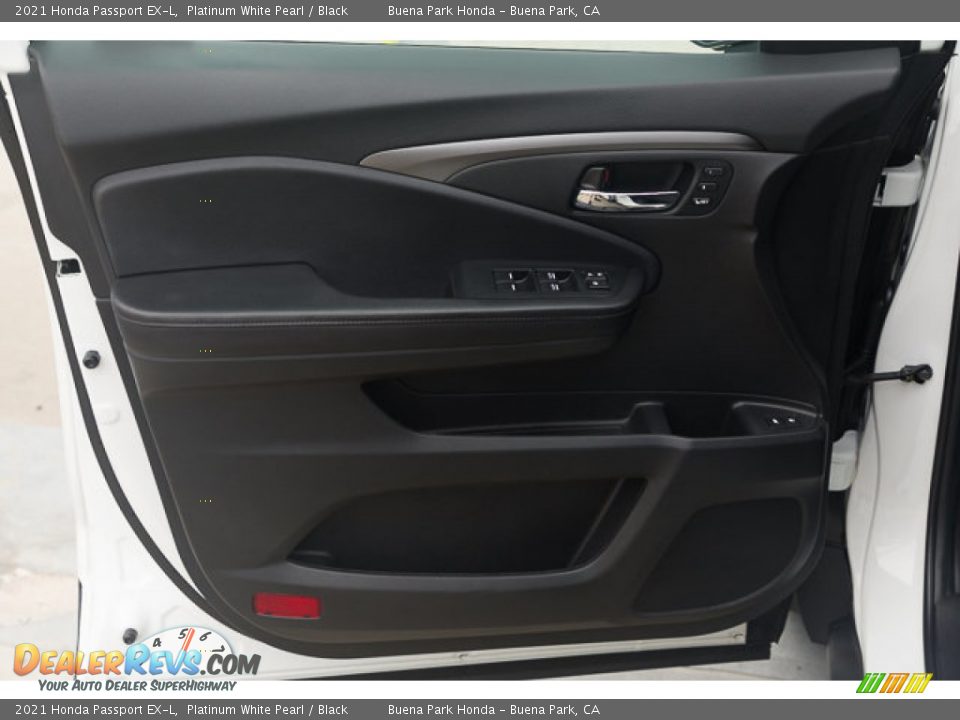 2021 Honda Passport EX-L Platinum White Pearl / Black Photo #29