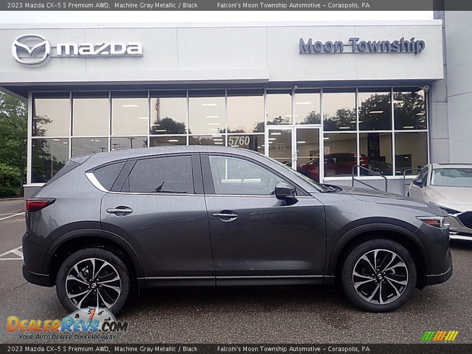 2023 Mazda CX-5 S Premium AWD Machine Gray Metallic / Black Photo #1