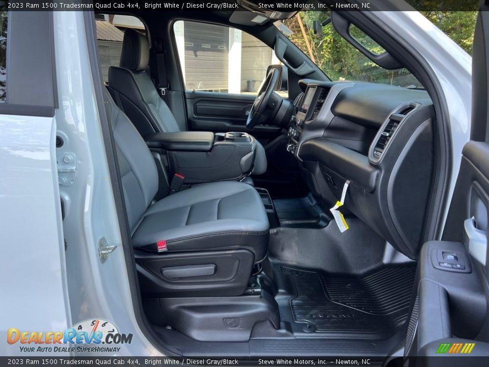 Front Seat of 2023 Ram 1500 Tradesman Quad Cab 4x4 Photo #17