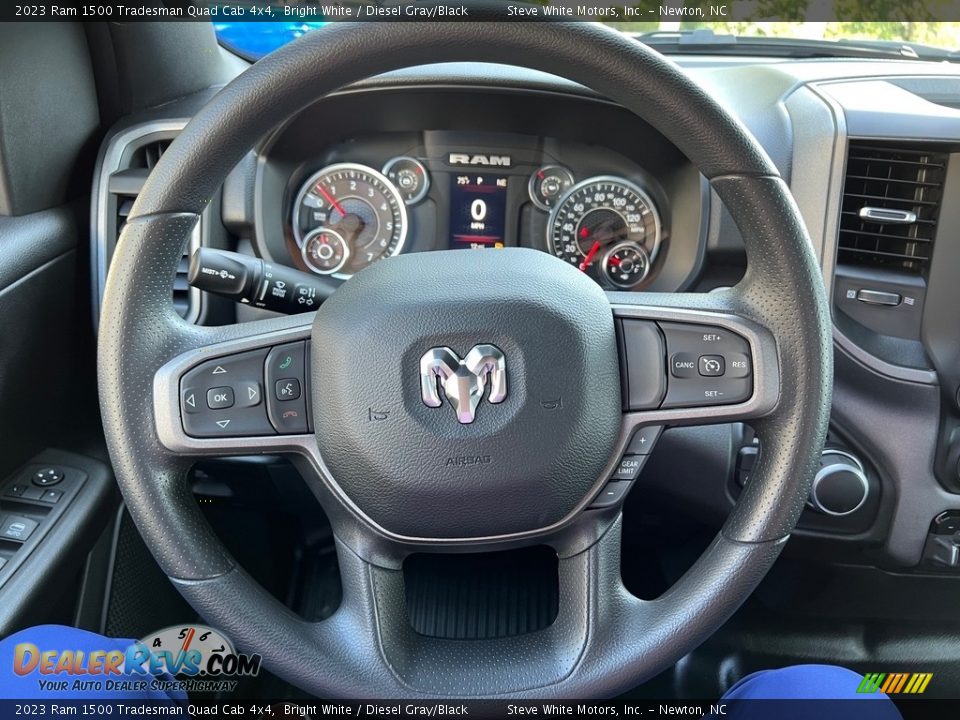 2023 Ram 1500 Tradesman Quad Cab 4x4 Steering Wheel Photo #18