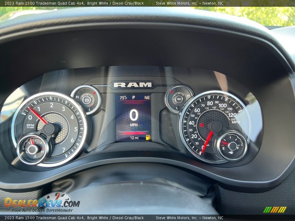 2023 Ram 1500 Tradesman Quad Cab 4x4 Gauges Photo #19