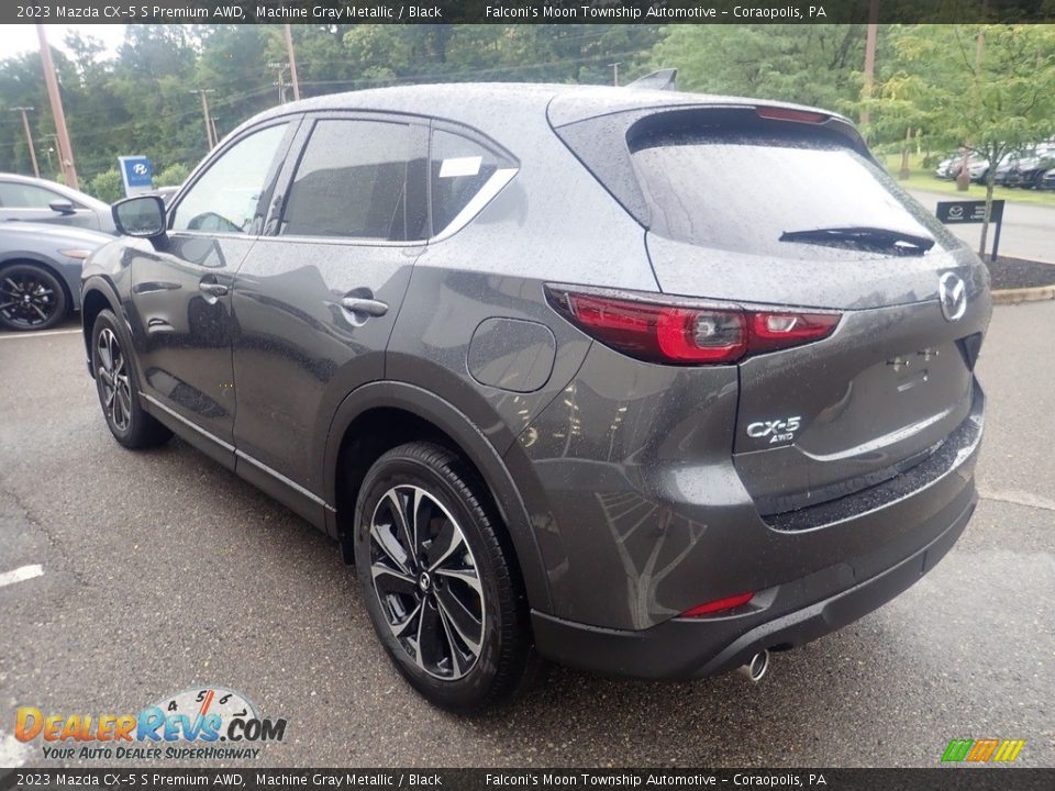 2023 Mazda CX-5 S Premium AWD Machine Gray Metallic / Black Photo #5