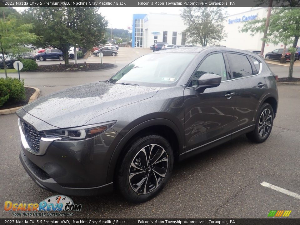 2023 Mazda CX-5 S Premium AWD Machine Gray Metallic / Black Photo #7