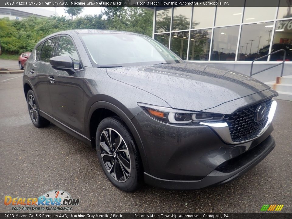 2023 Mazda CX-5 S Premium AWD Machine Gray Metallic / Black Photo #9