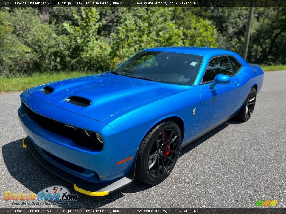 2023 Dodge Challenger SRT Hellcat JailBreak B5 Blue Pearl / Black Photo #2