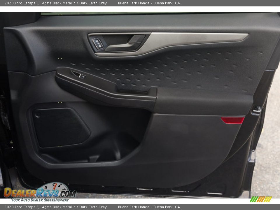 2020 Ford Escape S Agate Black Metallic / Dark Earth Gray Photo #32