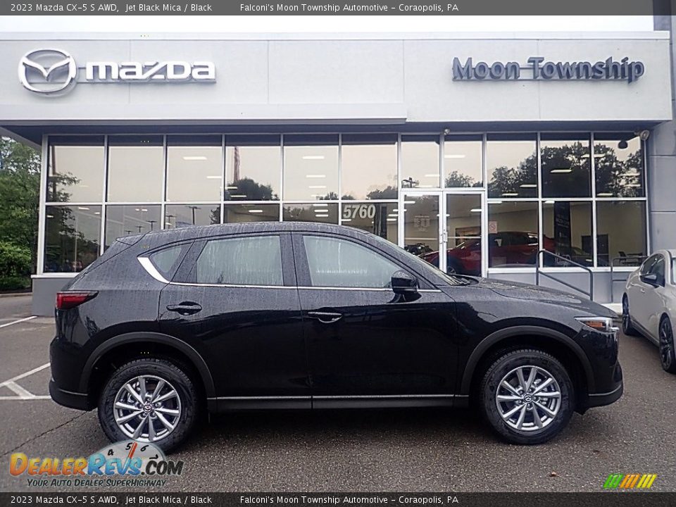 2023 Mazda CX-5 S AWD Jet Black Mica / Black Photo #1