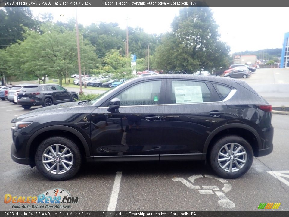 2023 Mazda CX-5 S AWD Jet Black Mica / Black Photo #6