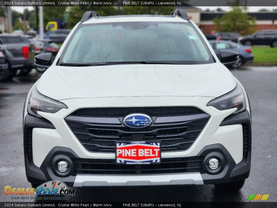 2024 Subaru Outback Limited Crystal White Pearl / Warm Ivory Photo #2