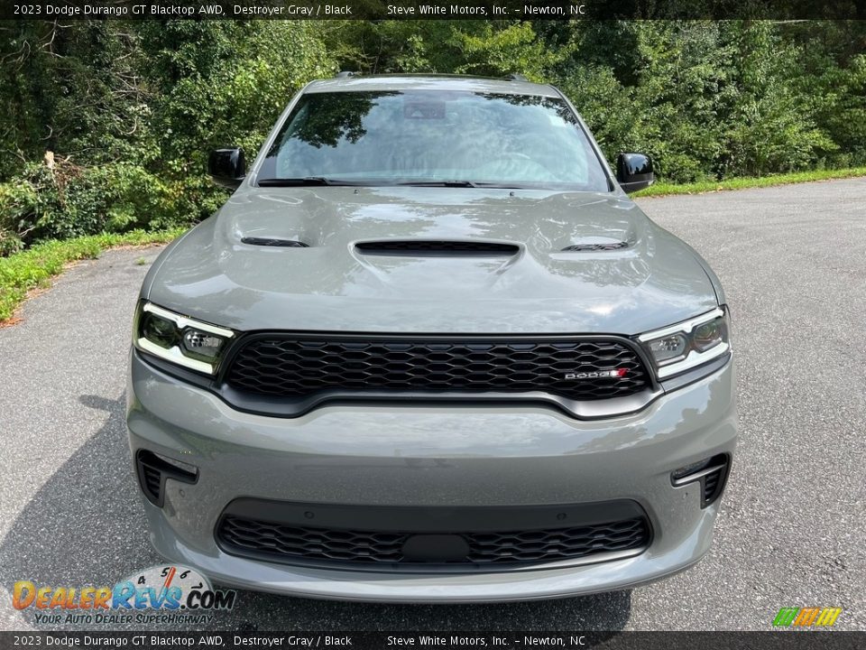 2023 Dodge Durango GT Blacktop AWD Destroyer Gray / Black Photo #3