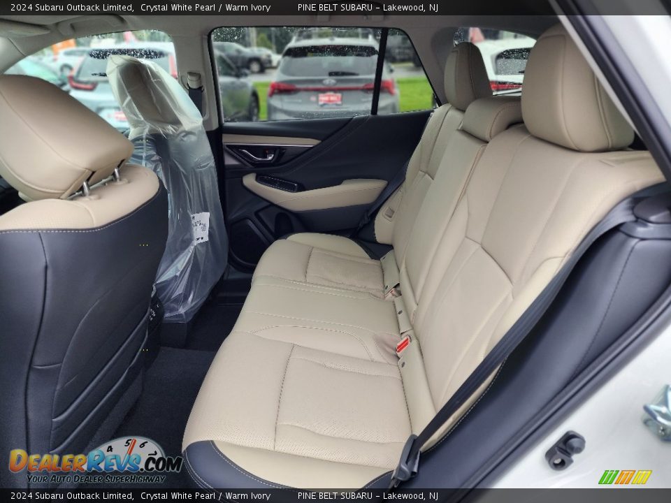 Rear Seat of 2024 Subaru Outback Limited Photo #6