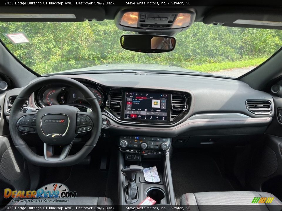 Dashboard of 2023 Dodge Durango GT Blacktop AWD Photo #10