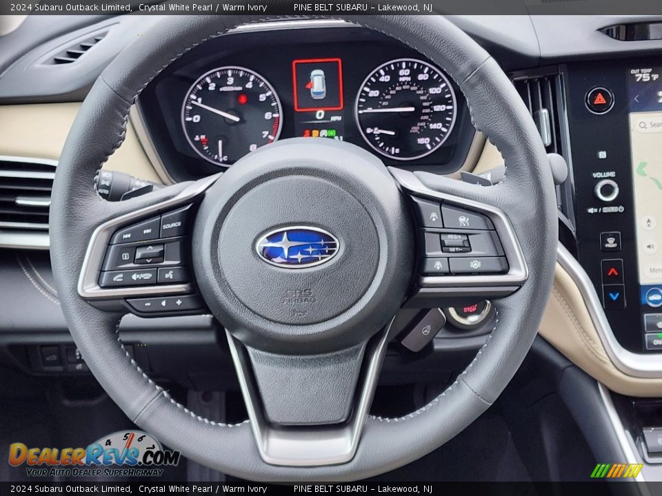 2024 Subaru Outback Limited Steering Wheel Photo #10