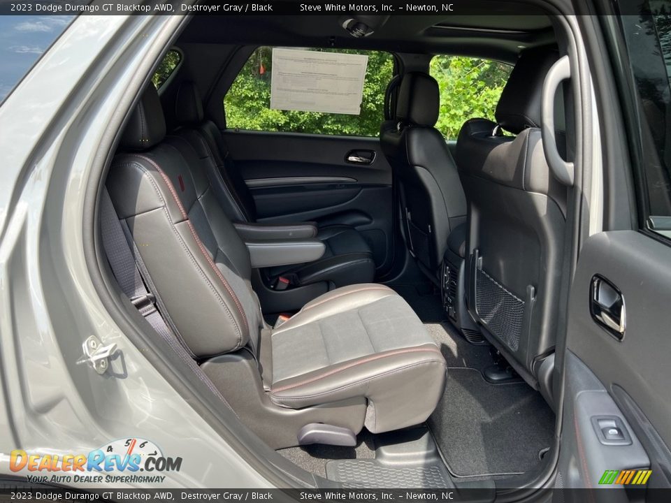 Rear Seat of 2023 Dodge Durango GT Blacktop AWD Photo #19