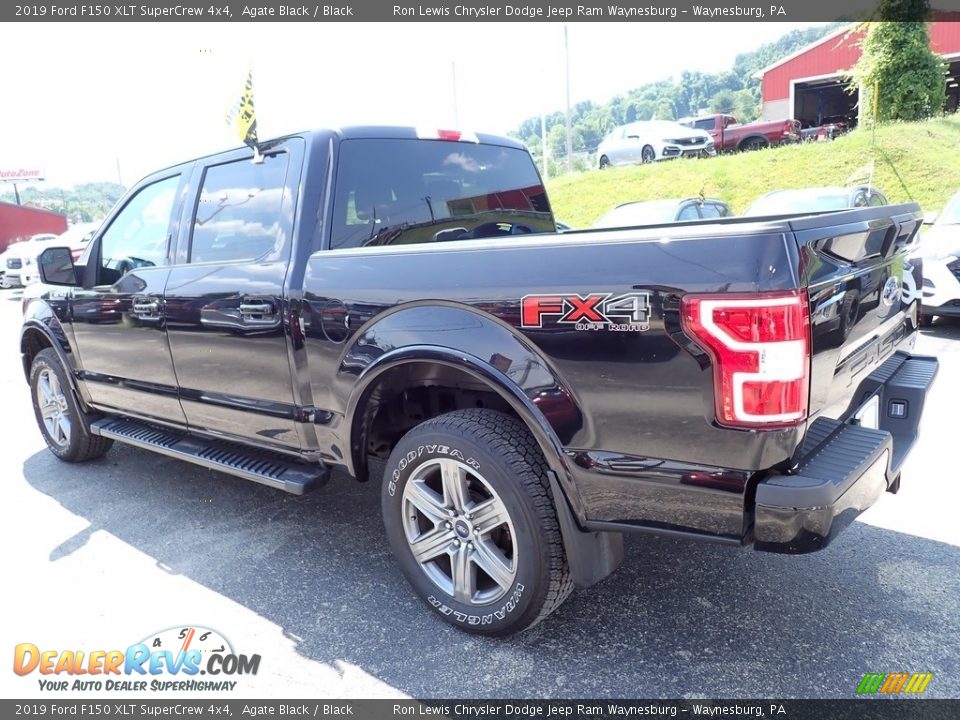 2019 Ford F150 XLT SuperCrew 4x4 Agate Black / Black Photo #3